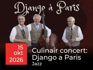 Ticket Culinair concert: Django a Paris